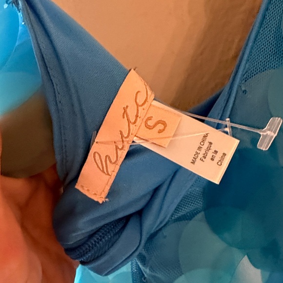 Anthropology hutch size small sequin, mid dress sleeveless worn once orig 395 - Picture 8 of 8